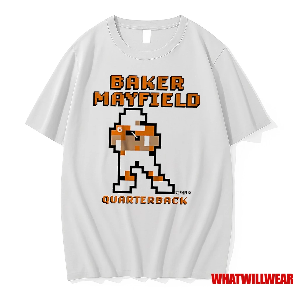 Quaterback Baker Mayfield Tennessee Volunteers Retro Baller Shirts
