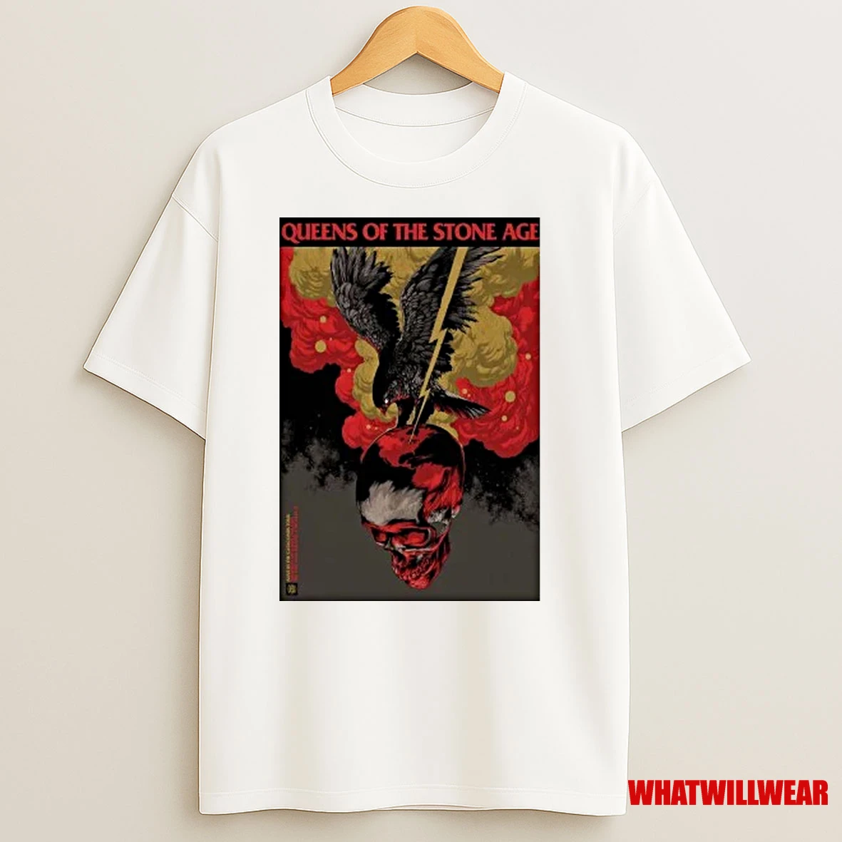 Queens Of The Stone Age 10 2 2025 Chicago Il Shirts