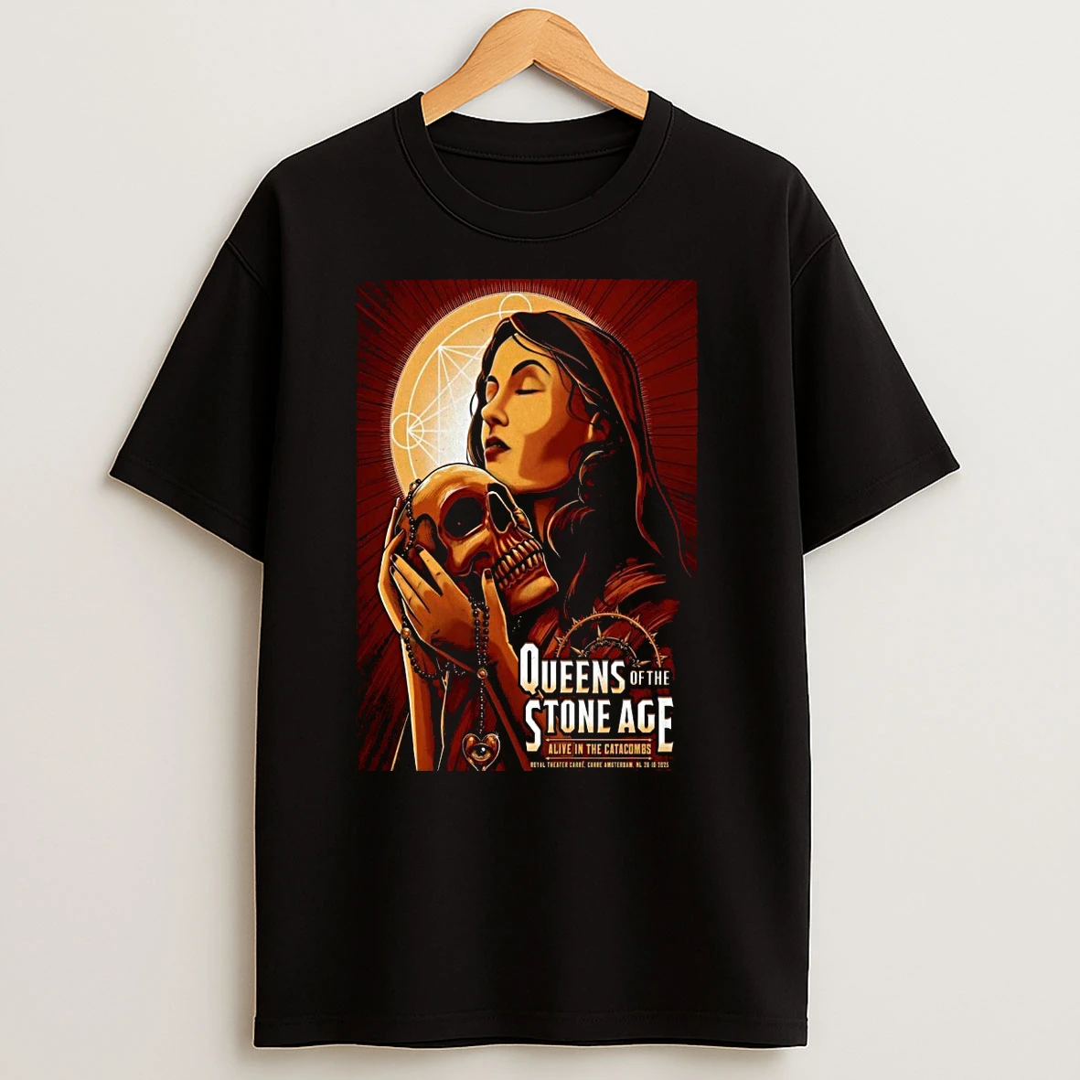 Queens Of The Stone Age Oct 26 2025 Royal Theater Carre Amsterdam Netherlands T Shirts