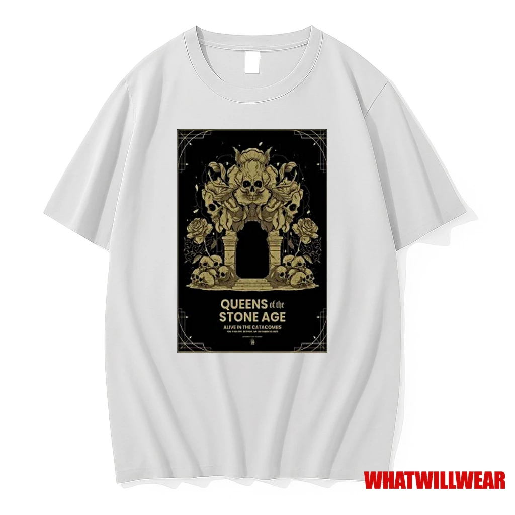 Queens Of The Stone Age Oct 3 2025 Fox Theatre Detroit Mi Shirts