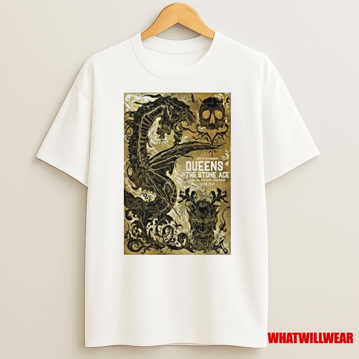 Queens Of The Stone Age October 2025 Boston Shirts