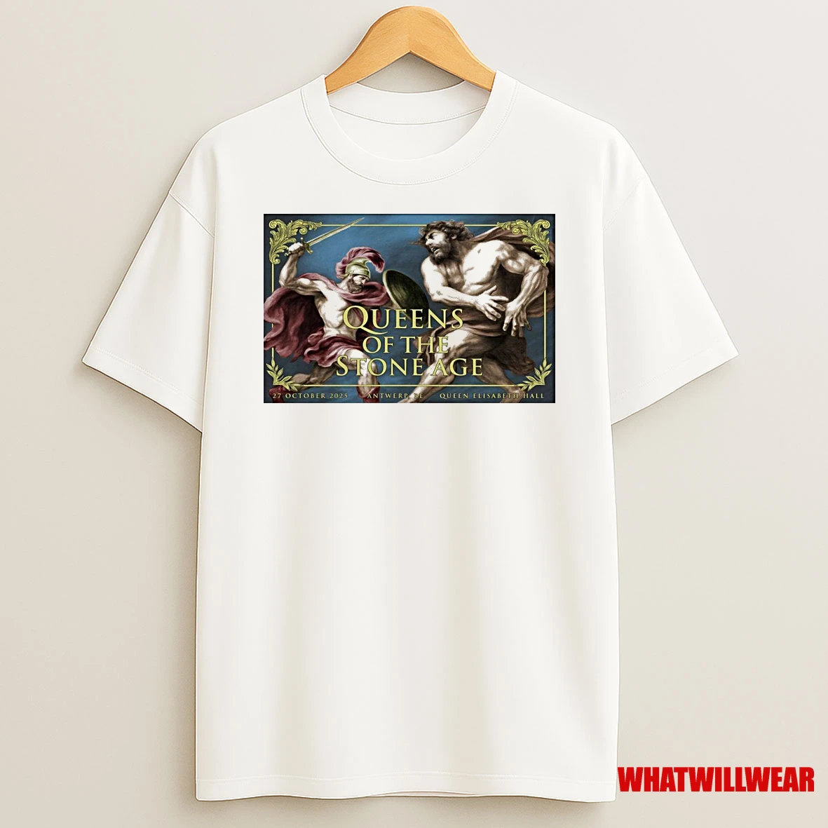 Queens Of The Stone Age October 27 2025 Antwerpen Berlin Queen Elisabeth Hall Shirts