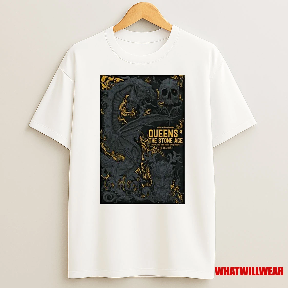 Queens Of The Stone Age Tour Boston 10 08 2025 Shirts