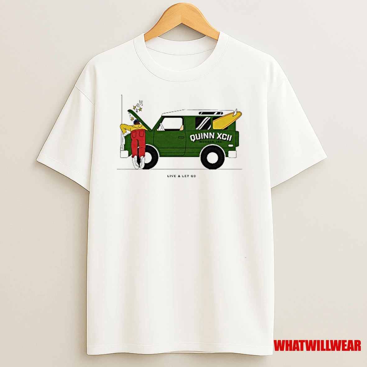 Quinn Xcii Look Im Alive Live And Let Go Michigan Usa Truck Shirts