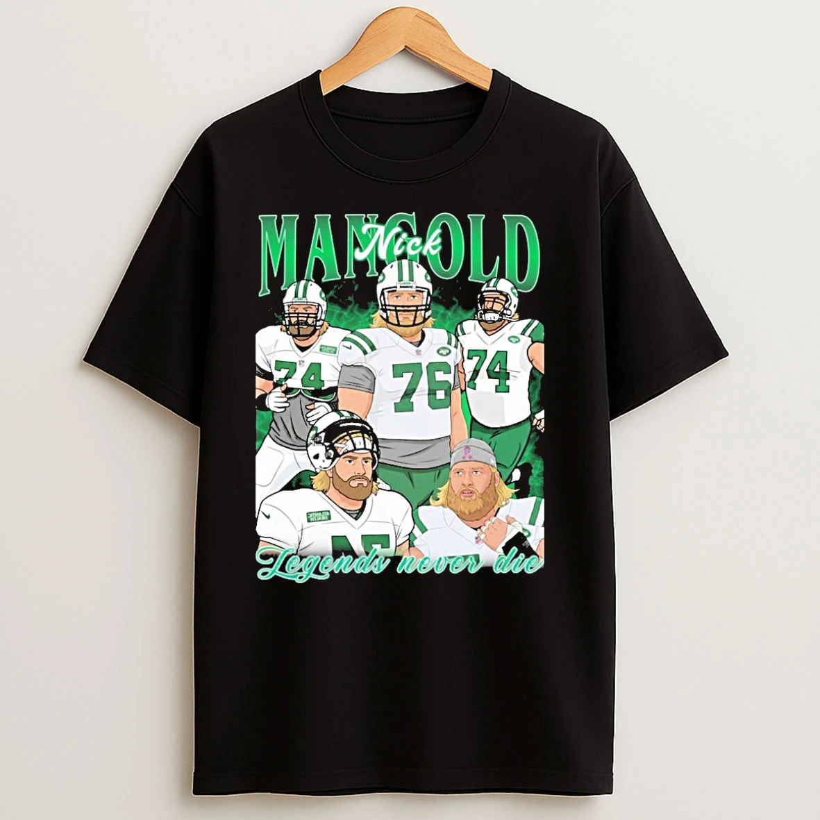 Rip Nick Mangold Legends Never Die Ny Jets T Shirts