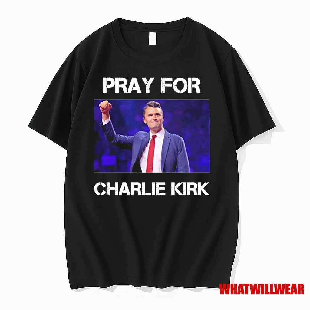 Rip Pray For Charlie Kirk Shirts
