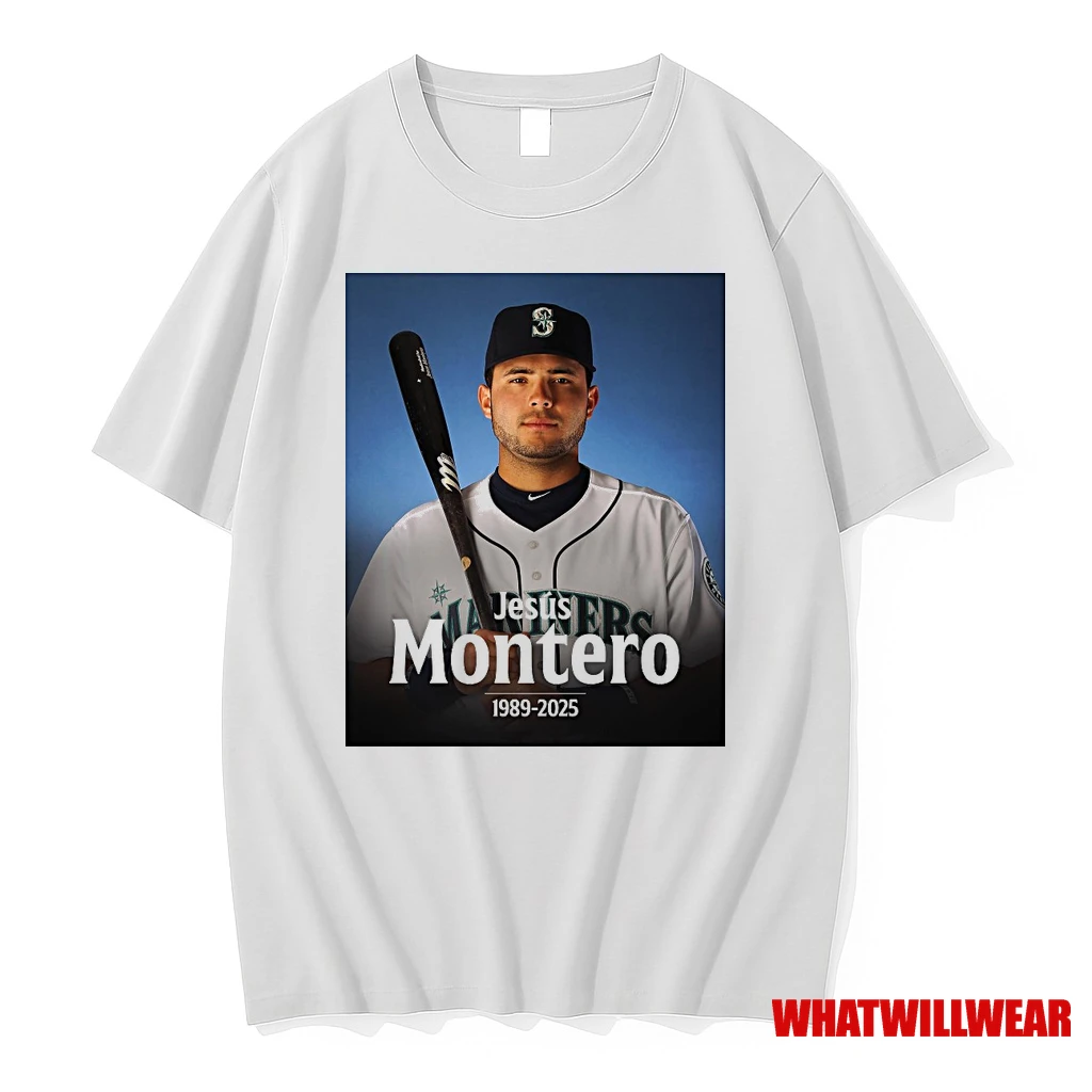 Rip Former Major League Player Jesus Montero 1989 2025 Mlb Shirts