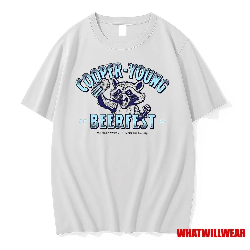Raccoon Cooper Young Beerfest 2025 Shirts