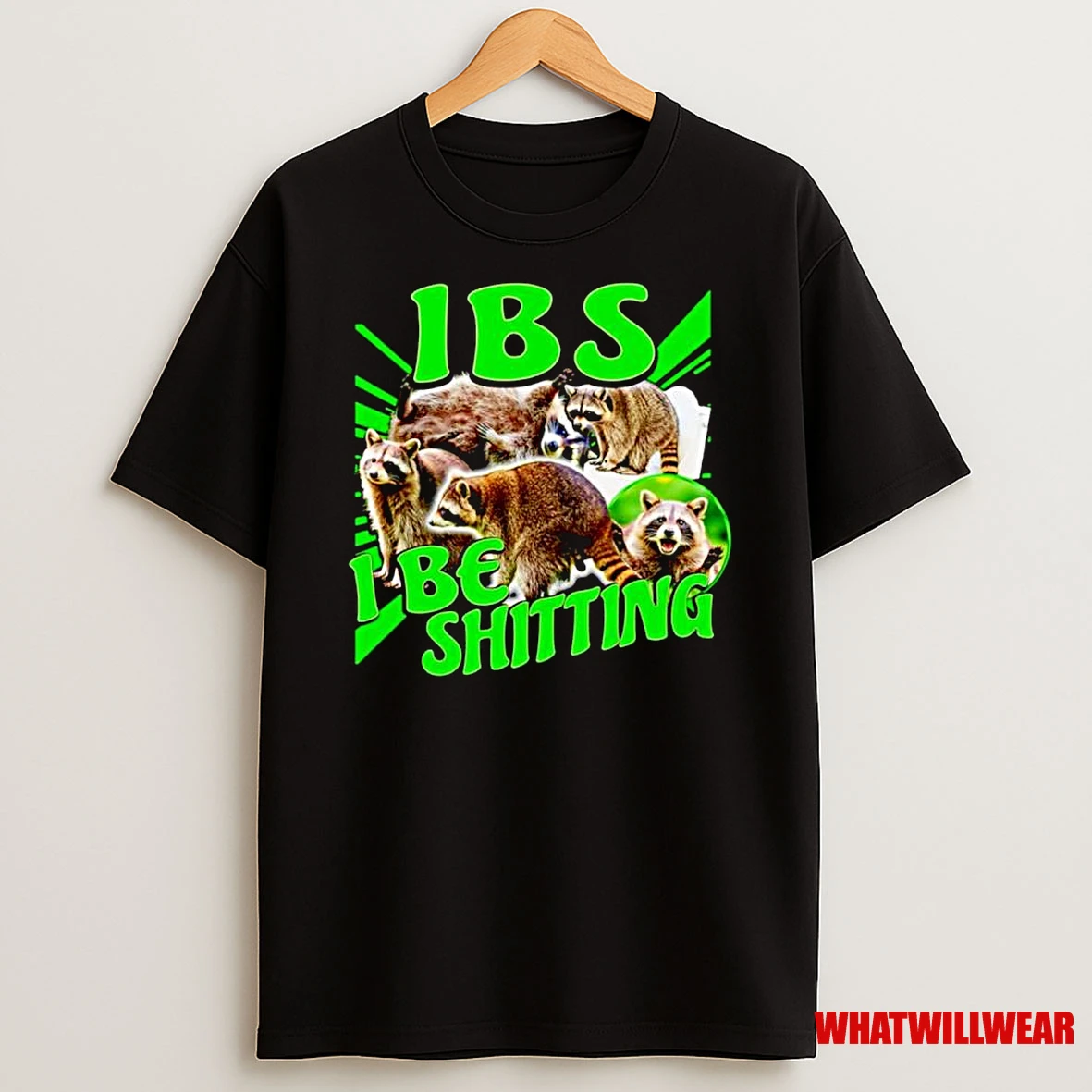Raccoon Ibs I Be Shitting Ornaments Shirts