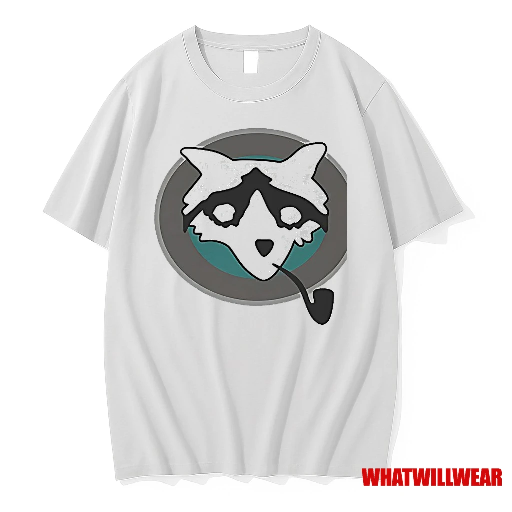 Raccoon With Pipe Shirts