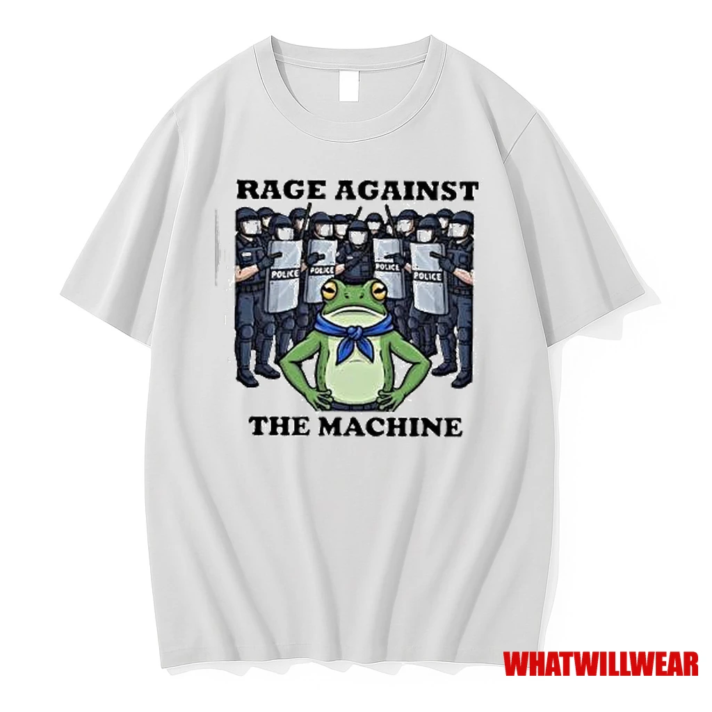 Rage Against The Machine Frog Activist Protest Graphic 2025 Shirts