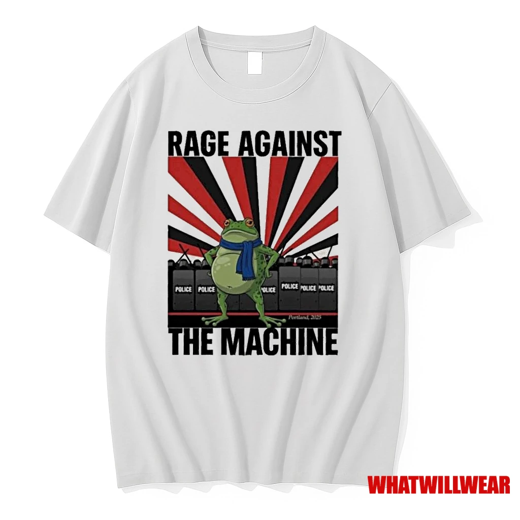 Rage Against The Machine Frog Political Protest 2025 Shirts