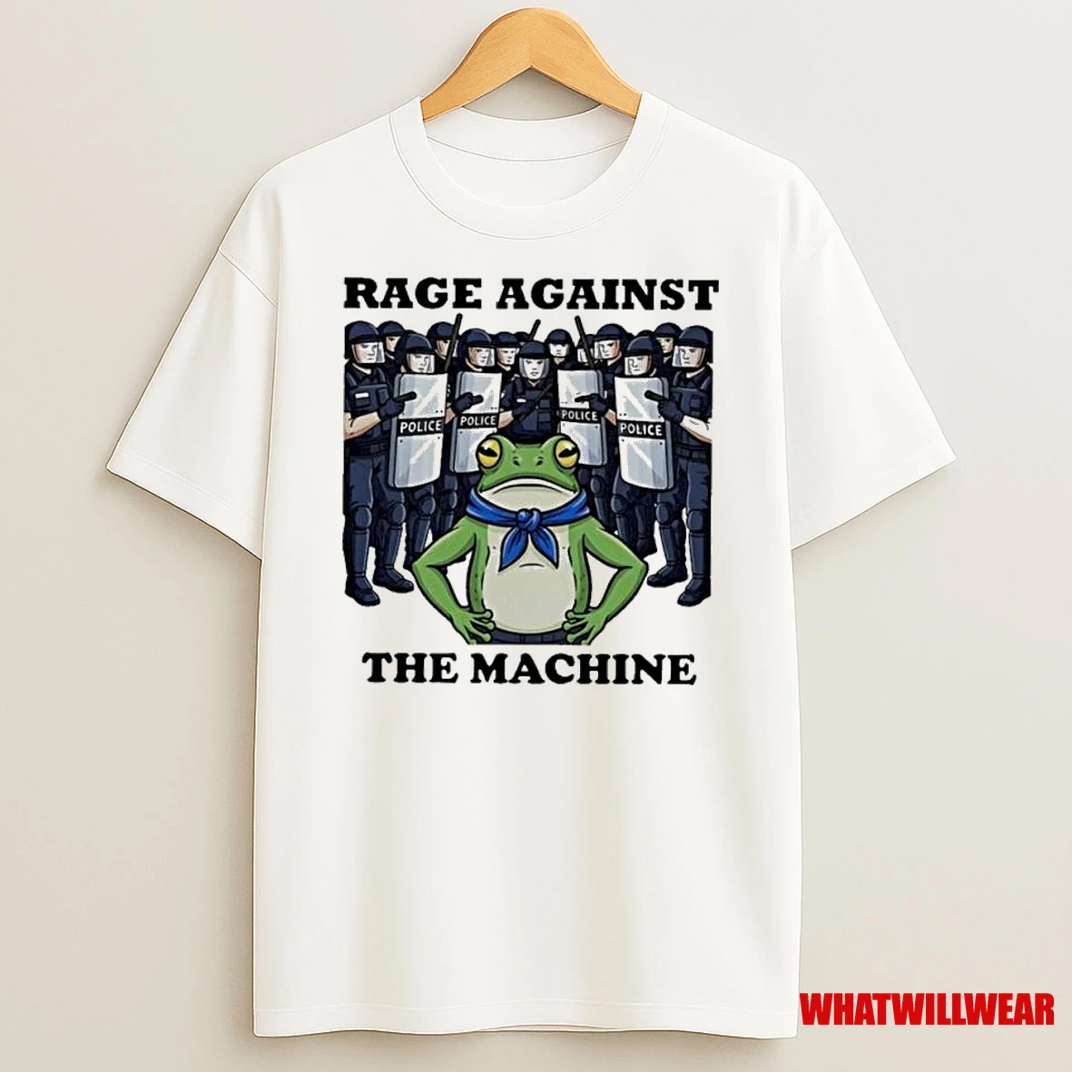Rage Against The Machine Frog Portland Protest Meme Activist Shirts