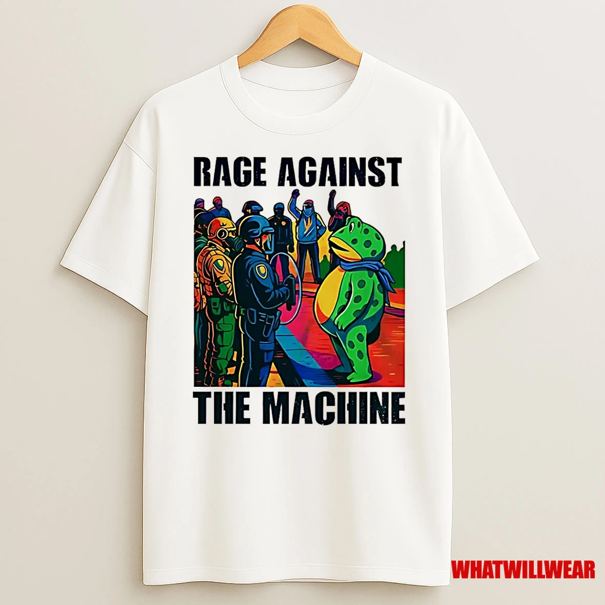 Rage Against The Machine Frog Shirts