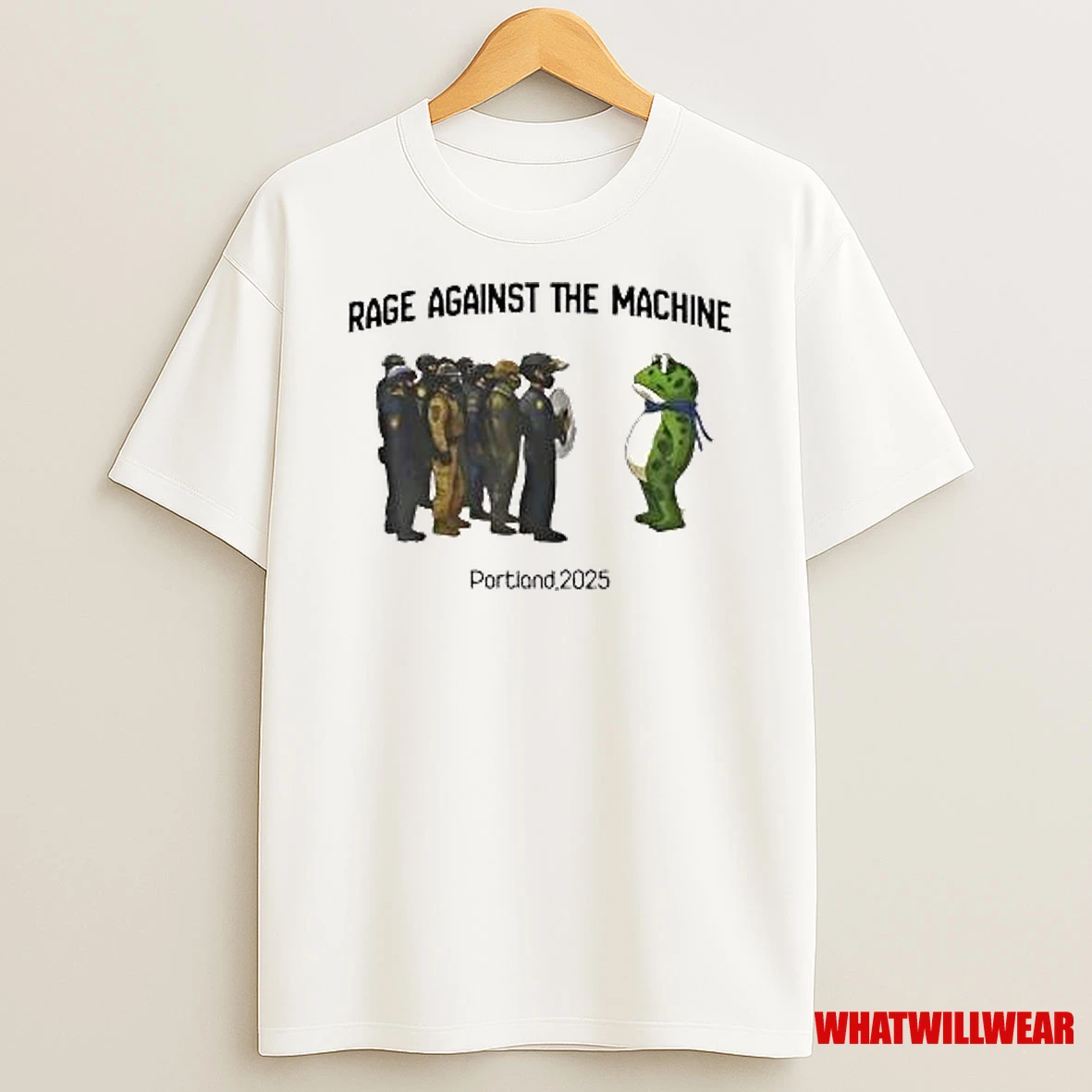 Rage Against The Machine Resist Portland Frog 2025 Shirts