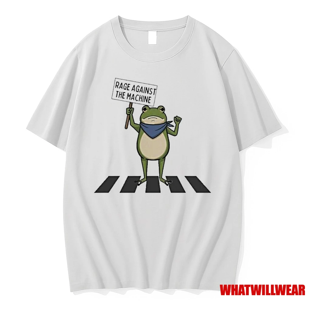 Rage Against The Machine Abolish Ice Anti Fascism Peaceful Protest Portland Frog Shirts
