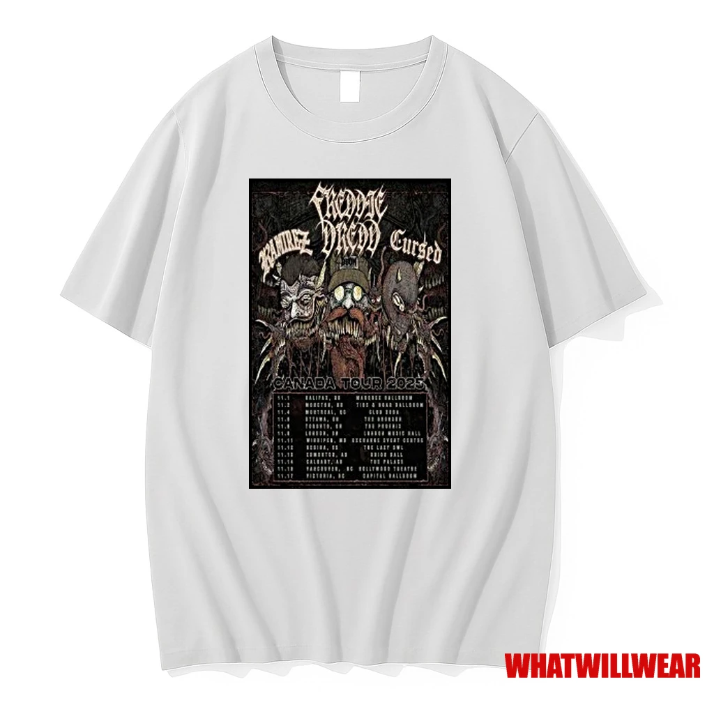 Ramirez Freddie Dredd Cursed Canada Tour 2025 Shirts