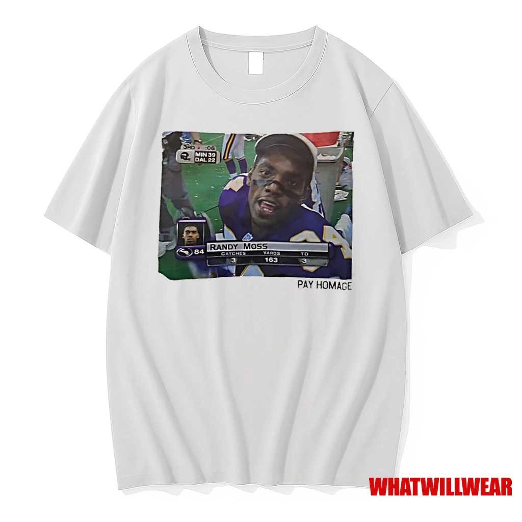 Randy Moss Pay Homage Legend Shirts