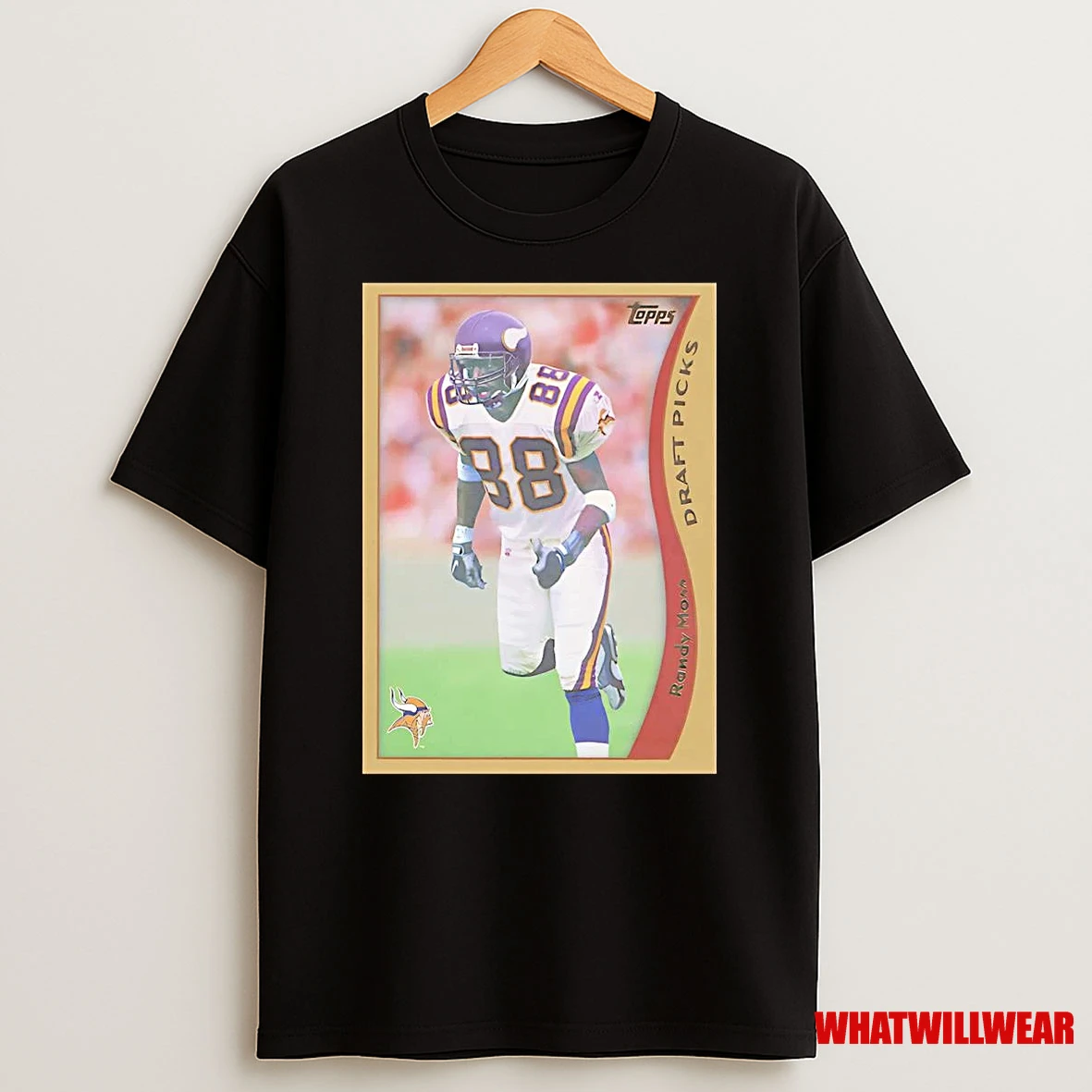 Randy Moss Trading Card Minnesota Vikings Shirts
