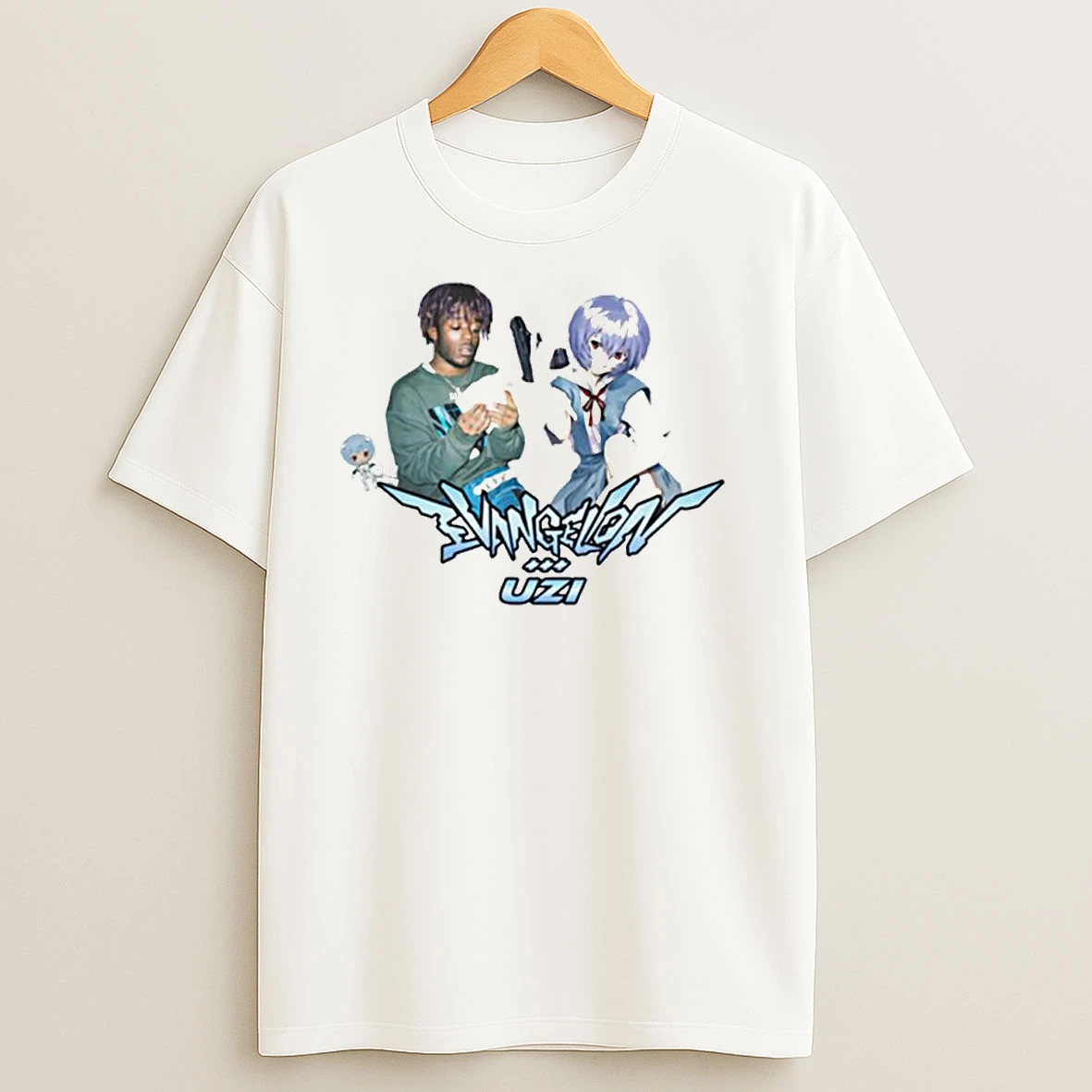 Rappers X Anime Rei Ayanami Lil Uzi Ornaments T Shirts