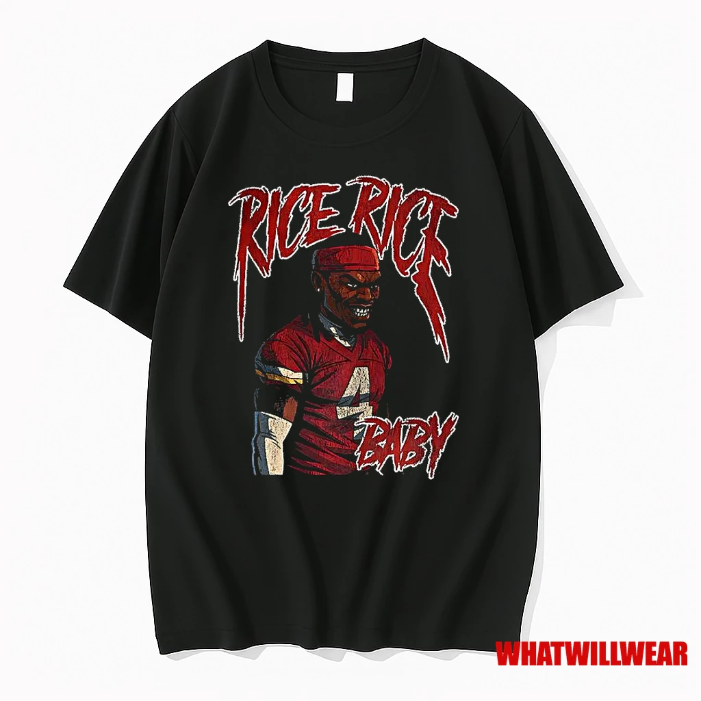 Rashee Rice Kansas City Chiefs Football Rice Rice Baby Number 4 Shirts