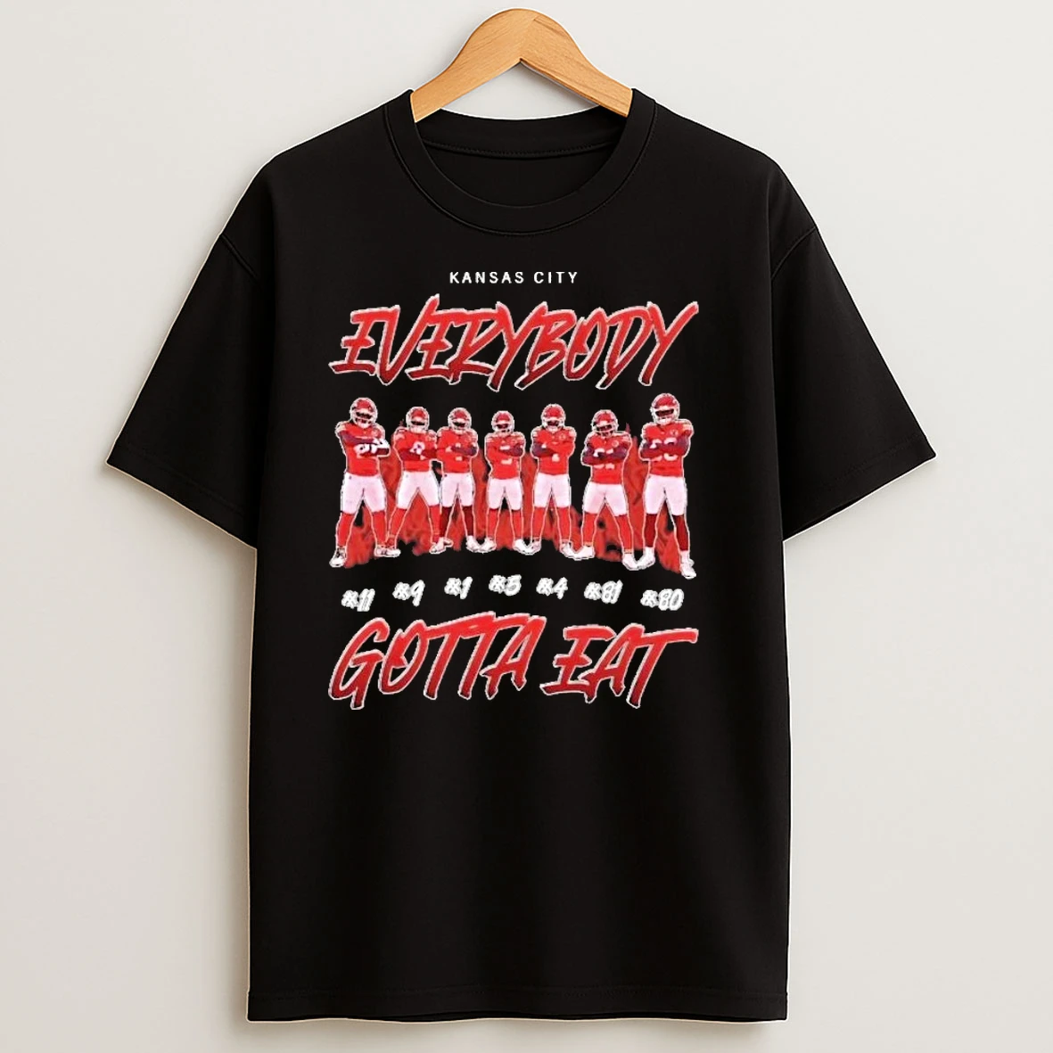 Rashee Rice Kansas City Everybody Gotta Eat T Shirts