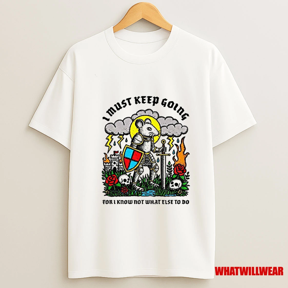Rat I Must Keep Going For I Know Not What Else To Do Halloween Shirts