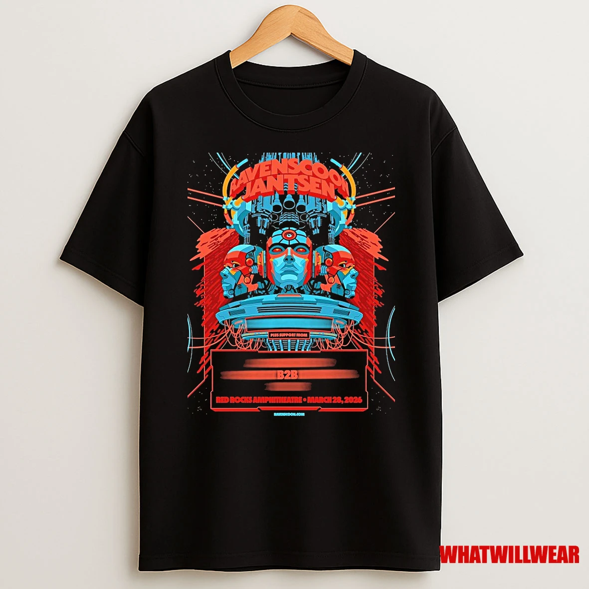 Ravenscoon Jantsen March 28 2026 Red Rocks Amphitheatre Morrison Co Shirts