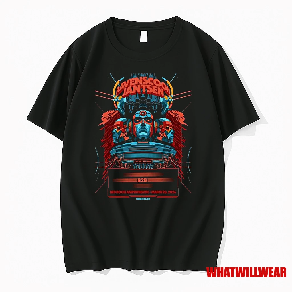 Ravenscoon Jantsen Red Rocks Amphitheatre March 28 2026 Tour Shirts