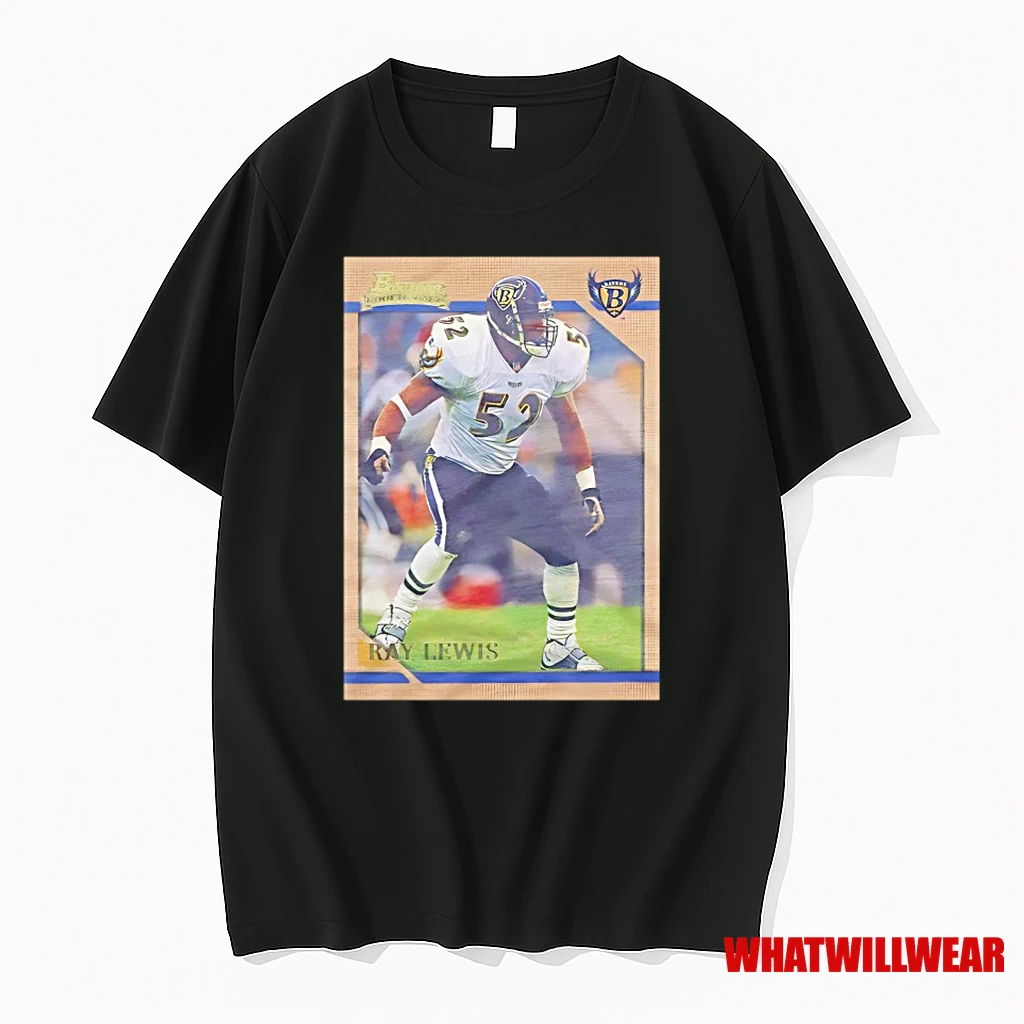 Ray Lewis Baltimore Ravens 2001 Nfl Football Card Shirts