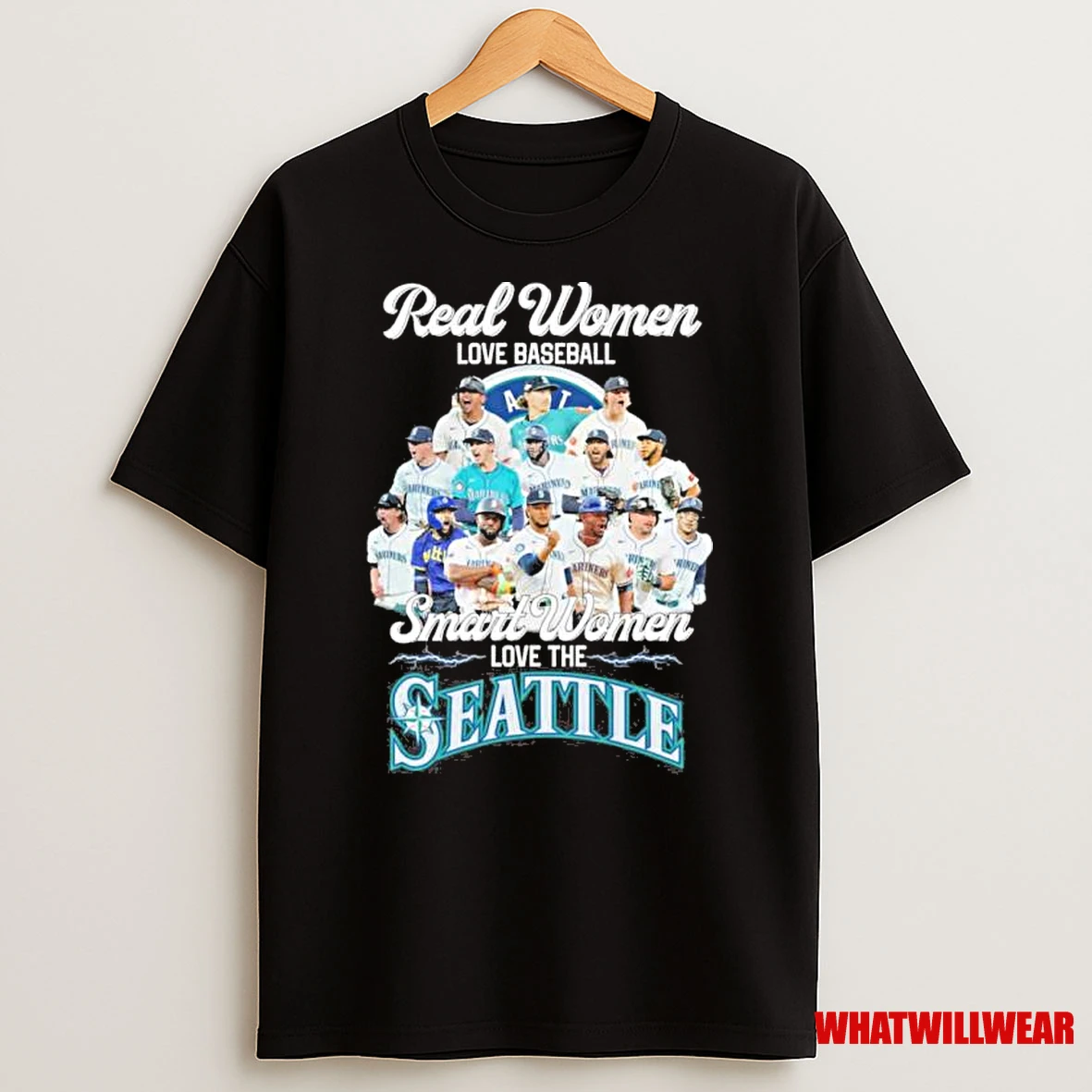 Real Women Love Baseball Smart Women Love The Seattle Mariners Alcs Shirts