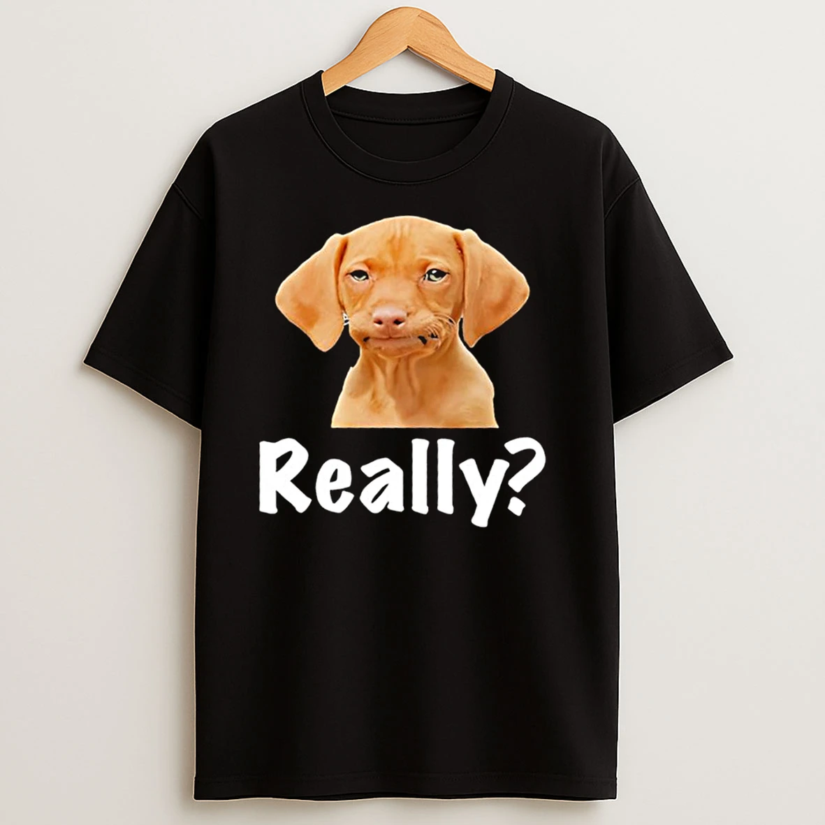 Really Unimpressed Dog Meme T Shirts