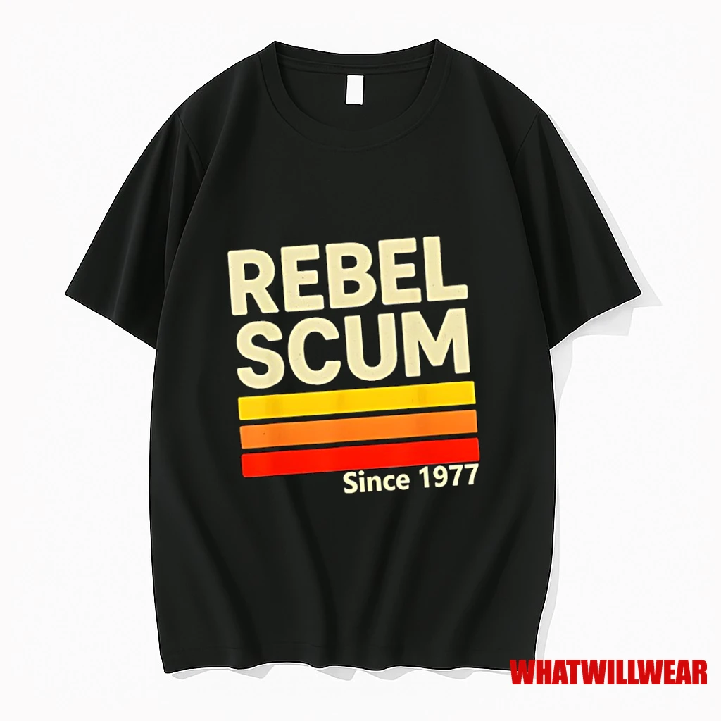Rebel Scum Since 1977 Classic Retro German Flag Shirts