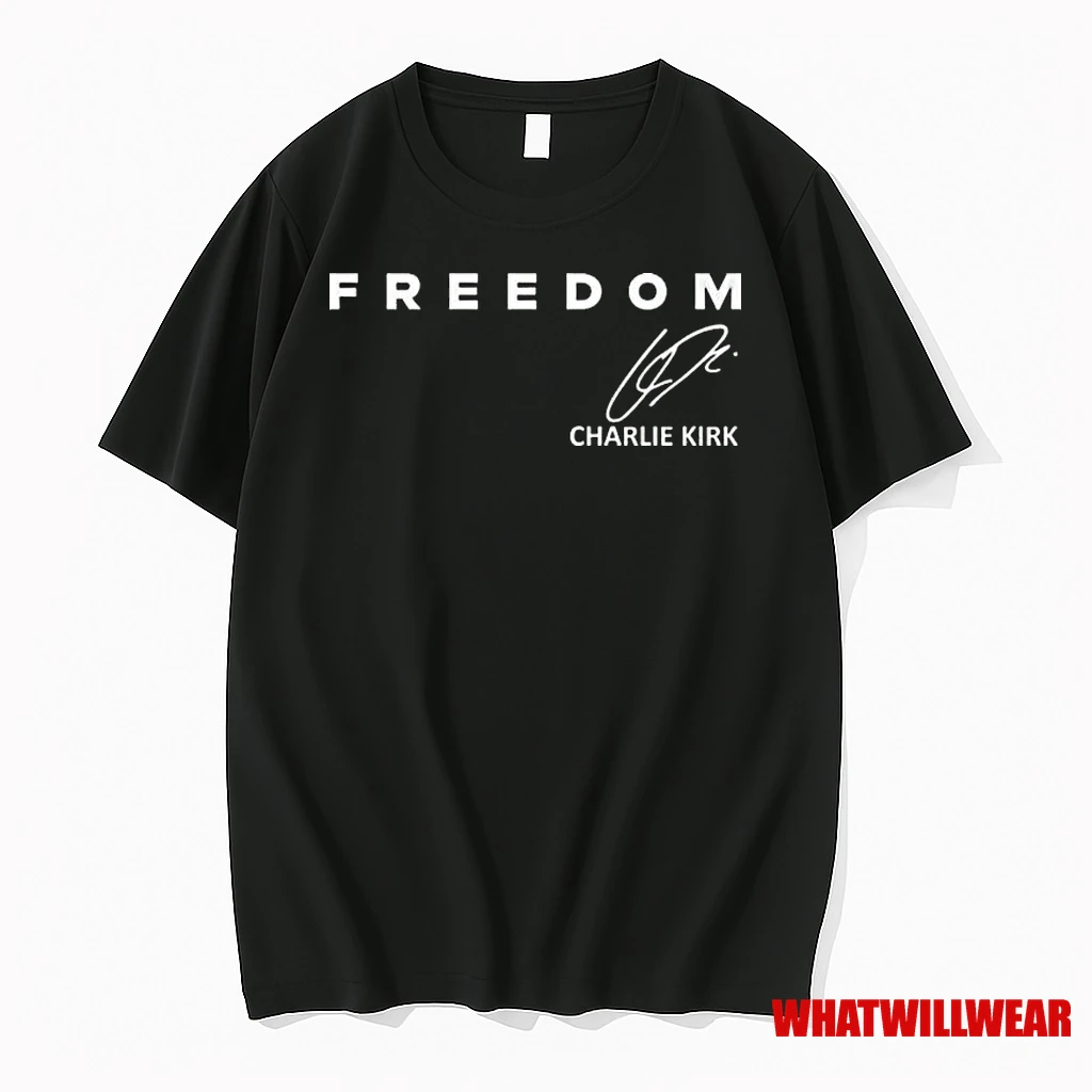 Red Freedom Legends Never Die Charlie Kirk Shirts