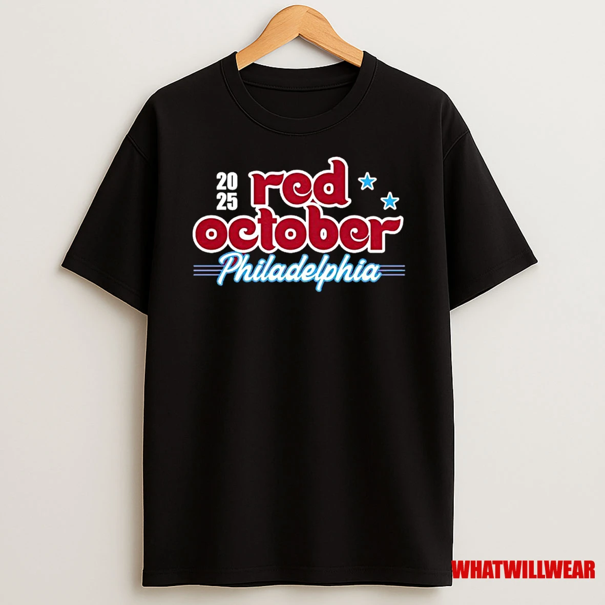 Red October Philadelphia Baseball 2025 Shirts
