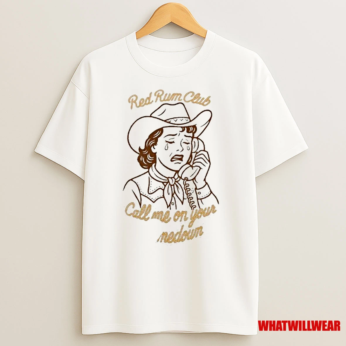 Red Rum Club Call Me On Your Comedown Cowgirl Shirts