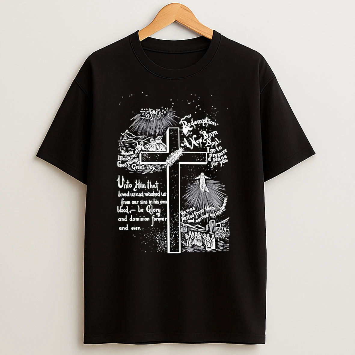 Redemption A New Born Soul I Go To Prepare A Place For You Ornaments T Shirts