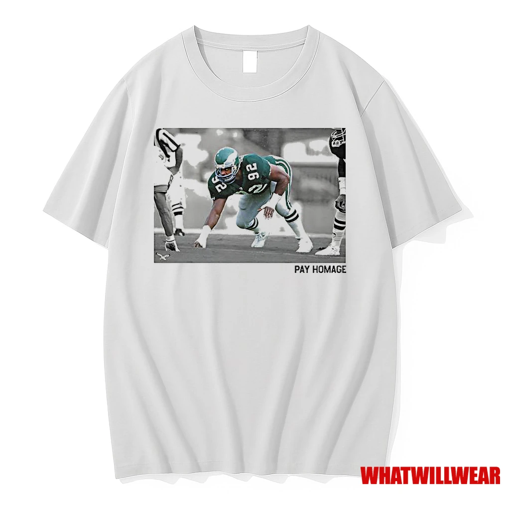Reggie White Philadelphia Eagles Football Pay Homage Retro Shirts