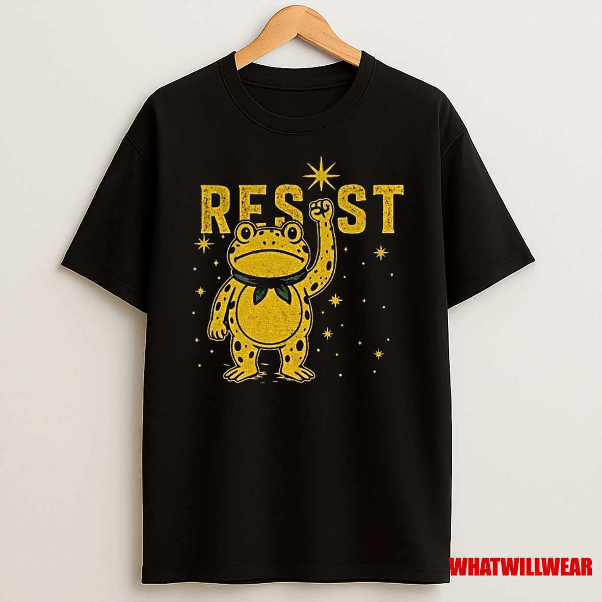 Resist Frog Free Portland Shirts