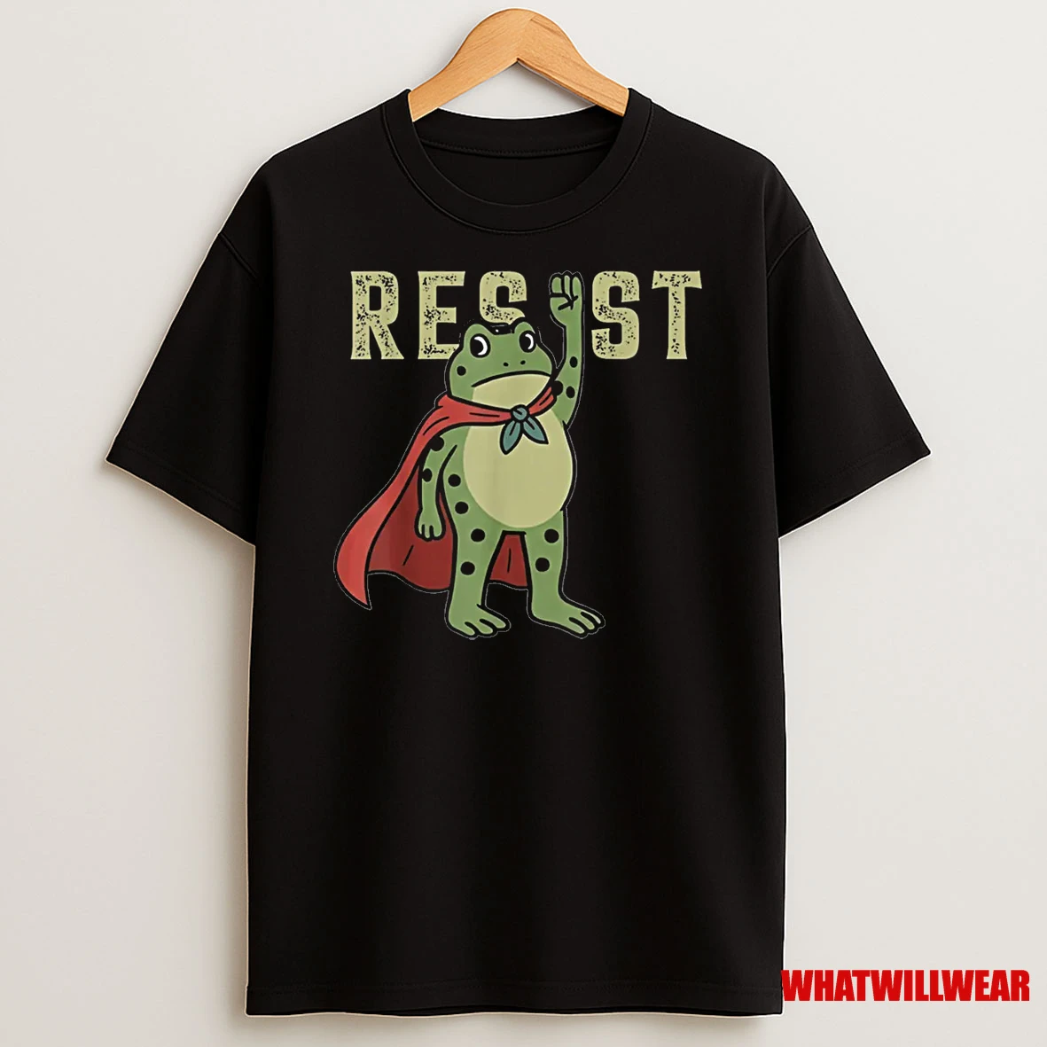 Resist Frog Portland Frog Protest Superfrog Shirts