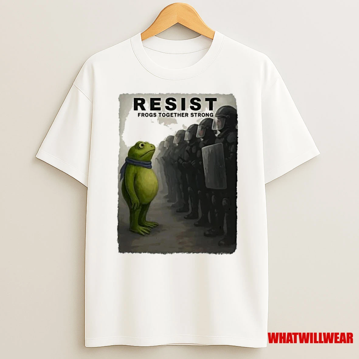 Resist Frogs Together Strong Anti Ice Shirts