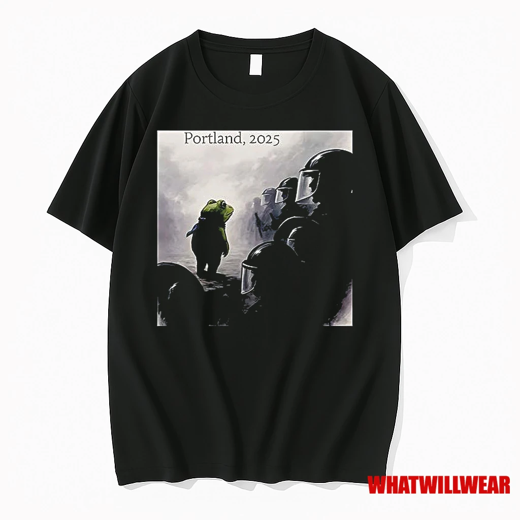 Resist Portland Frog Anti Trump Anti Fascism Shirts