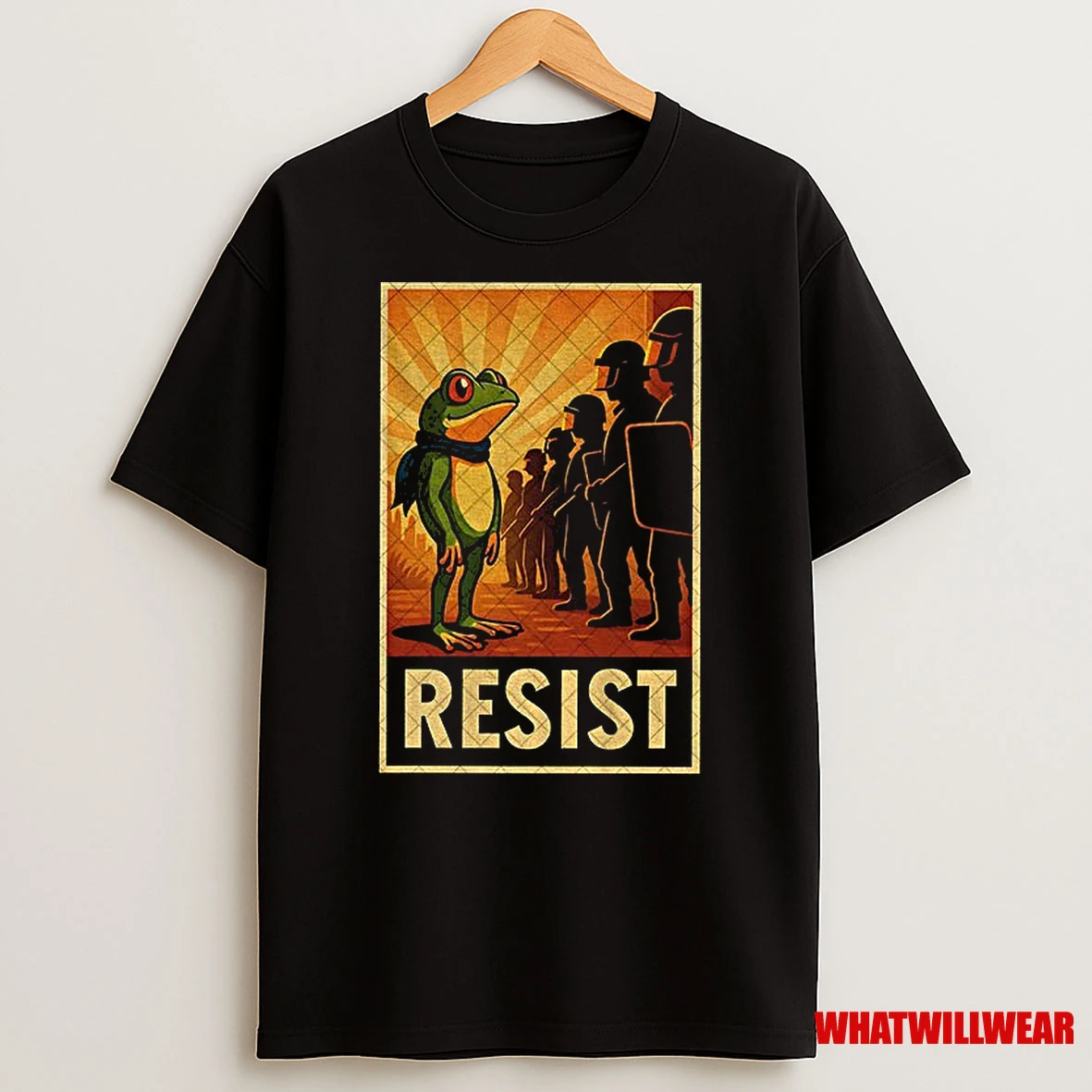 Resist Portland Frog I Stand With Frog Anti Fascism Anti Trump Shirts