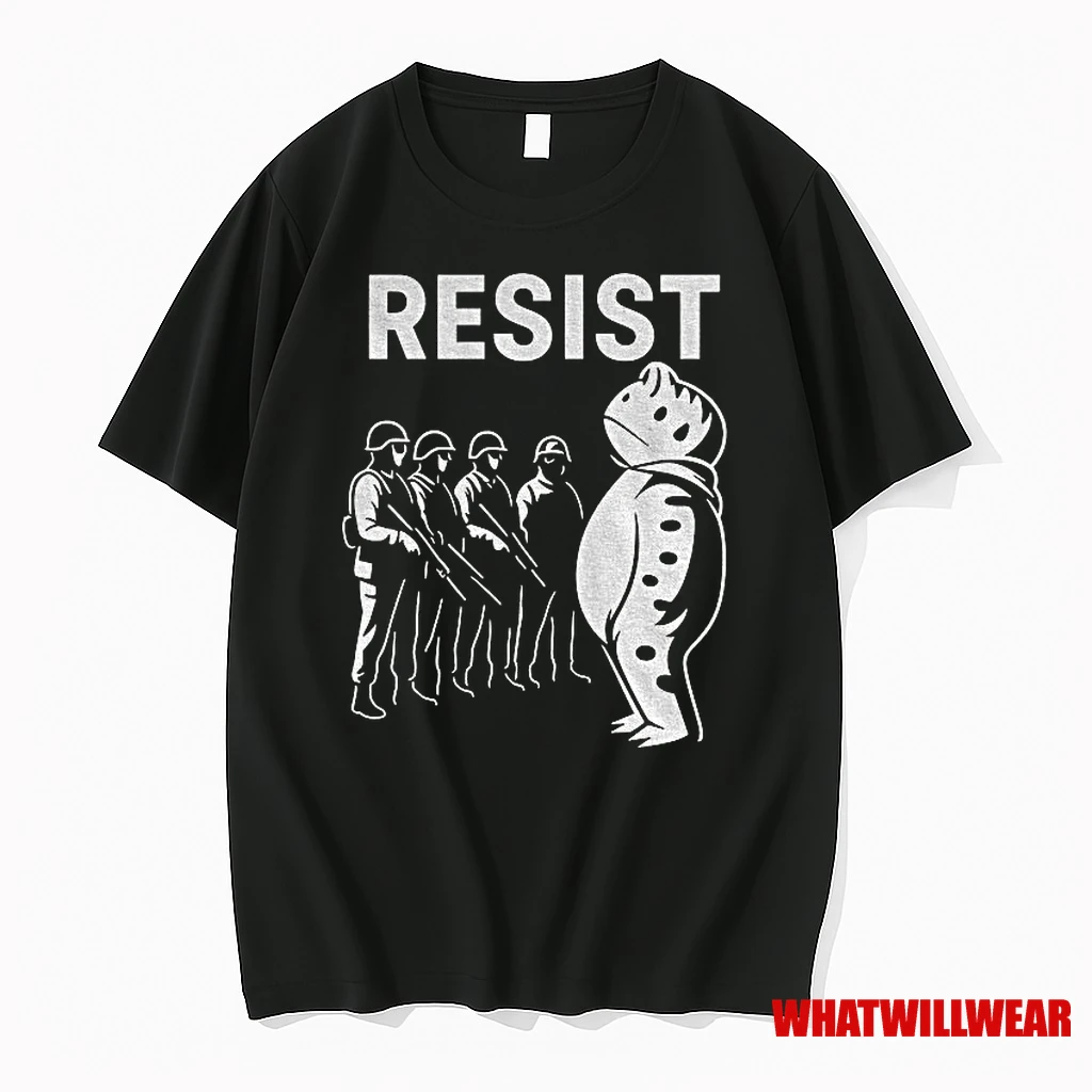 Resist Portland Frog Protest Funny Activist Frog Shirts