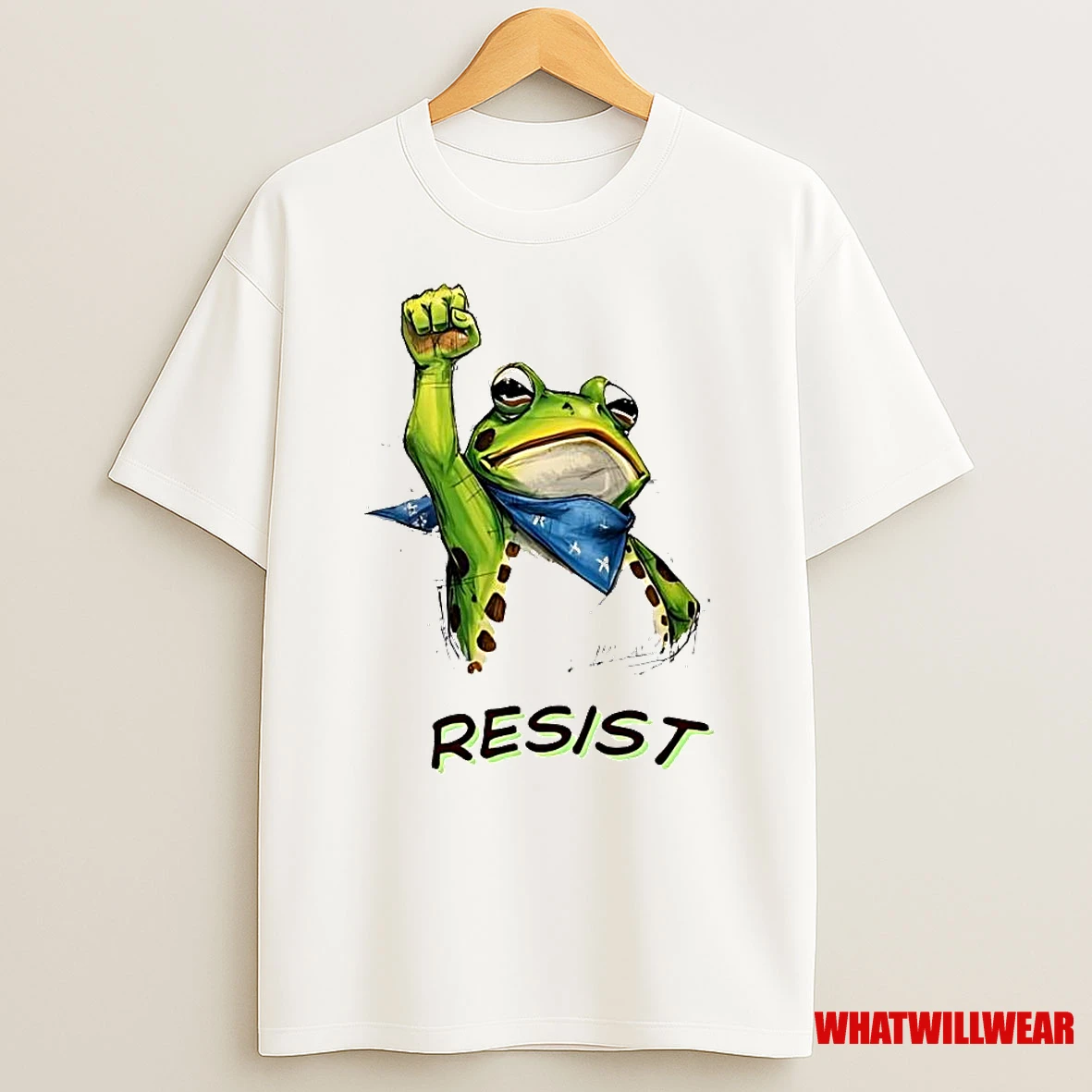 Resist Clipart Portland Frog Protest Shirts