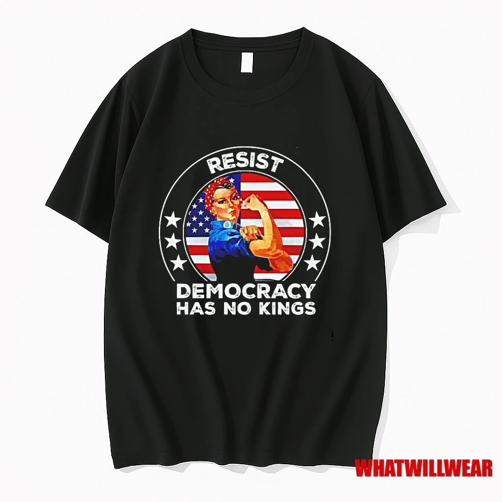 Resist Democracy Has No Kings Shirts