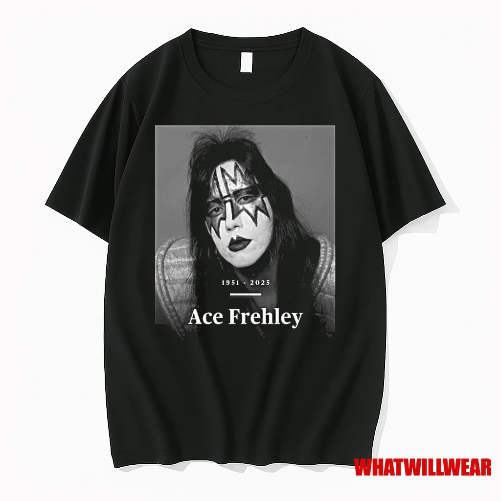 Rest In Peace Ace Frehley Kiss Guitarist 2025 Thank You For The Memories Shirts