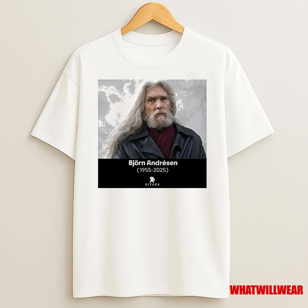 Rest In Peace Bjorn Andresen 1955 2025 Sitges Film Festival Shirts