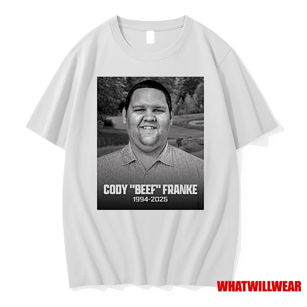 Rest In Peace Cody Beef Franke 1994 2025 Barstool Sports Shirts