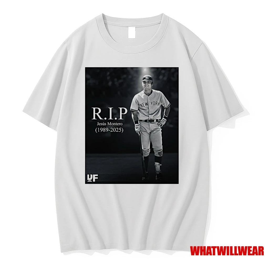 Rest In Peace Jesus Montero 1989 2025 Dugout Forever Shirts